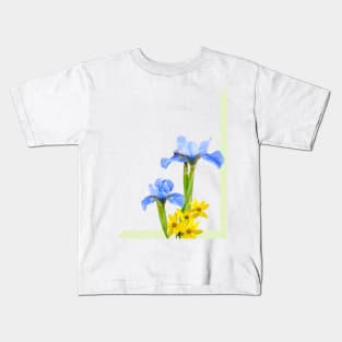 Blue Iris Kids T-Shirt